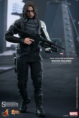 Hot Toys Mms241 Captain America The Winter Soldier 1:6 Scale Sideshow