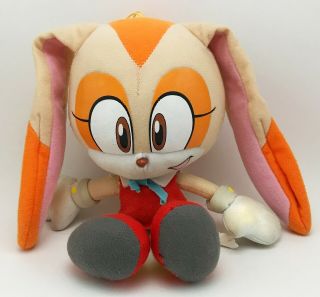 Sonic The Hedgehog Cream Rabbit Plush Girl Orange 8 " Stuffed Soft Doll Rare