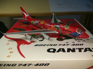 Jc Wings 1:200 Qantas Boeing 747 - 400er Wunala Dreaming Vh - Oej Rare