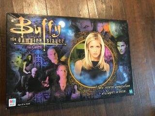 Buffy The Vampire Slayer The Game - 2000 Milton Bradley 41453 - Complete Vg,  Uc