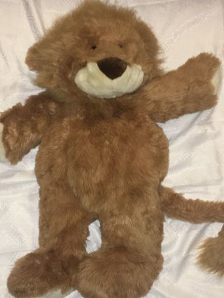 Vintage Htf - Rare - 28” 1993 Commonwealth Plush Lion Brown Mane Stuffed Animal Vguc