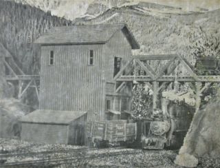 Ho Scale: The Idaho Springs Mine,  A Wood Kit