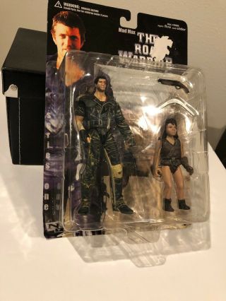 2000 N2 TOYS - - MAD MAX THE ROAD WARRIOR - - MAD MAX & BOY FIGURES 2