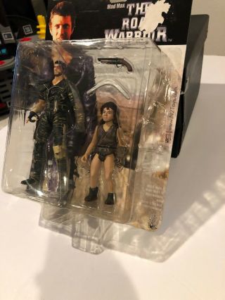 2000 N2 TOYS - - MAD MAX THE ROAD WARRIOR - - MAD MAX & BOY FIGURES 3