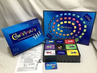 1996 Compatibility Party Board Game Mattel 41027 100 Complete