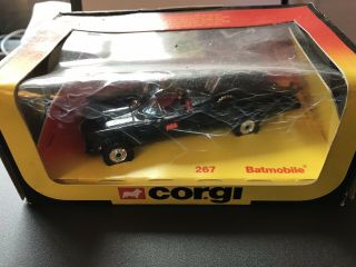 Corgi Batmobile 267 Wide Wheel Rare