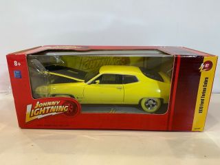 Rare 1/24 Lightning Strike Johnny Lightning Die Cast Car 1970 Ford Torino Cobra