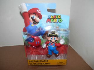 Jakks Pacific World Of Nintendo Captain Mario With Power Moon Action Figure