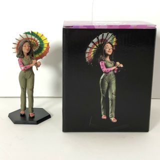 Rare Firefly Kaylee Frye Umbrella Qmx Mini Masters Figure Loot Crate -