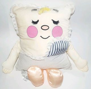 22 " Vtg 1985 Baby Pillow People Rare Plush Toy Doll 80s Tanner Springs