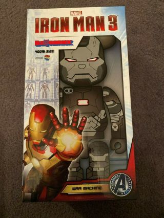 Medicom Be@rbrick Marvel Avengers Iron Man 3 400 War Machine -