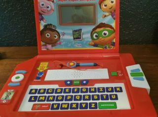 Pbs Superwhy Duper Computer Touch And Learn Laptop Toy Why Learning
