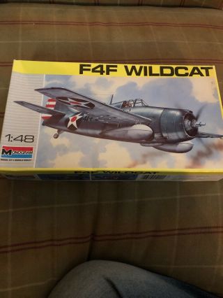 F4f Wildcat U.  S.  Navy Fighter In 1/48 Scale From 1995
