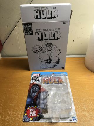 Hasbro Marvel Legends 80th Grey Incredible Hulk Exclusive Box Only Customizer