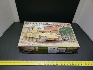 Dragon 1/35 Scale Wwii German Sd.  Kfz.  171 Panther A Early Type,  Italy 1943/44
