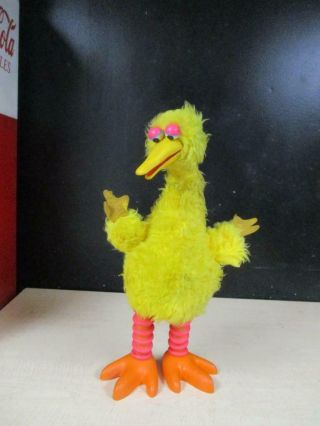 Vintage Topper Educational Toys Jim Henson Sesame Street Big Bird Puppet Rare