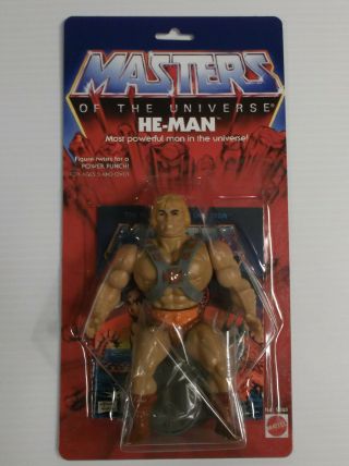 Master Of The Universe 8 Back He - Man Custom Cardback Bulbble