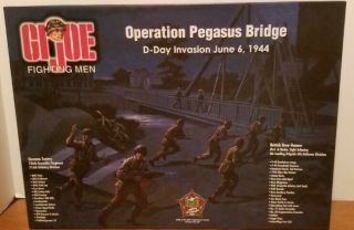 Gi Joe Operation Pegasus Bridge D - Day Invasion British Airborne German 12 " Set