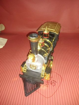 Vintage Bright Train Gold Rush Express 1986 G - Scale Locomotive Only