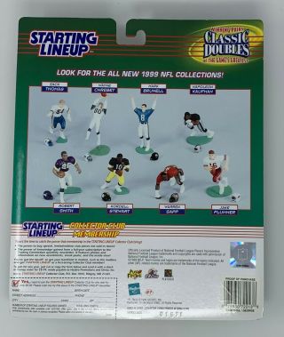 Starting Lineup Eddie George Earl Campbell Classic Doubles 1999 2