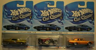 Hot Wheels Cool Classics Set - complete all (30) vehicles - First Release - 2013 2