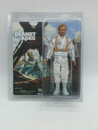 Neca Reel Toys Planet Of The Apes Classic George Taylor Clothed Action Figure E2