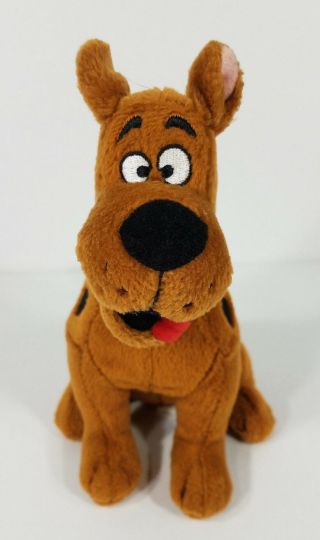 Ty Scooby - Doo Brown Dog 7.  5 Inch Beanie Plush Stuffed Animal 2009