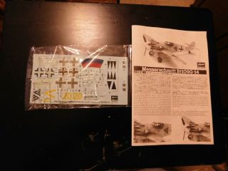 Hasegawa 1/48 Messerschmitt Bf 109 G - 14 plastic model kit 2