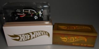 Hot Wheels Rlc Wwii’ 55 Chevy Bel Air Gasser Green With Real Rider Tires