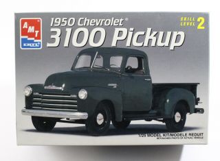 1950 Chevrolet Chevy 3100 Pickup Truck Amt Ertl 1:25 6437 Model Kit Open Box