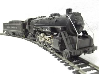 Vintage Mantua Ho Scale Union Pacific 4073 4 - 6 - 2 Steam Locomotive And Tender