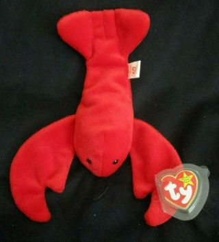 Ty Beanie Baby Pinchers The Lobster Style 4026 Dob 6 - 19 - 93 Mwmt