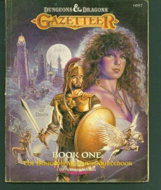 Dungeons And Dragons Gazetteer Book One Master 