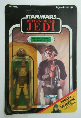 1983 Kenner Star Wars Rotj Lando Calrissian (skiff Guard Disguise)