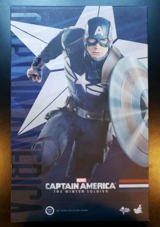 Captain America Hot Toys Winter Soldier Stealth Strike Suit 1/6 " Figure Mms 242