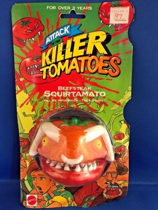 Attack Of The Killer Tomatoes Beefsteak Squirtamato No 5122 Mattel 1991