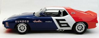 1971 Mark Donohue Amc Javelin Vintage Trans Am Road Racing Replicarz 1:18 Resin