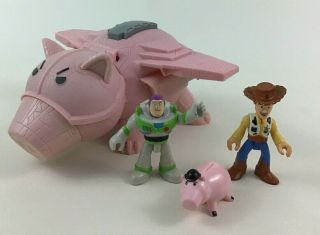 Imaginext Evil Dr Porkchop Ship And Hamm Figure Toy Story 3 Fisher Price 2009