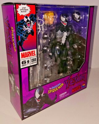 Medicom Toy Mafex Spider Man Venom Comic Ver Action Figure Marvel