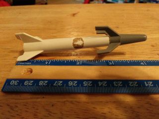 Zr 1983 Gi Joe Tyco Electric Trucking Rocket Missile Us 1 Missing Fin Tip Good