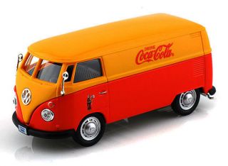 Die Cast Coca Cola 1962 Vw Van 1:43 Motor City 344815