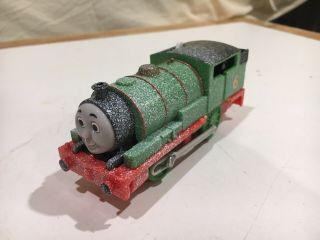 Motorized Snow Covered Percy For Thomas And Friends Trackmaster