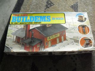 Vintage Ho Scale Life Like Die Craft Manufacturing Co Building Kit S - 388