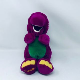 Barney Dinosaur Plush Hand Puppet Dakin 1992 Lyons