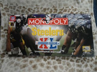 Monopoly Steelers Bowl Xl Champions Edition 2006 Complete