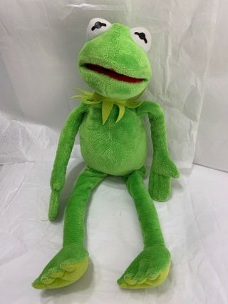 Ty Kermit The Frog Muppets 16 " Plush Stuffed Animal 2013 Disney Beanie Buddies