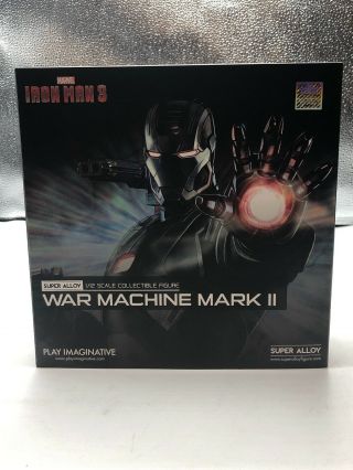 Play Imaginative Alloy 1/12 War Machine Mark 2 Ii Iron Man 3 With Led (t6)