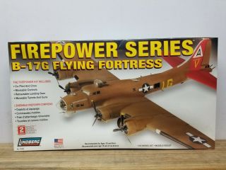 B - 17g Flying Fortress,  Firepower Edition Lindberg Model Kit 1/64 -