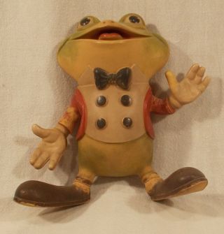 1948 Vintage Froggy The Gremlin Squeeze Toy 9.  5” Tall