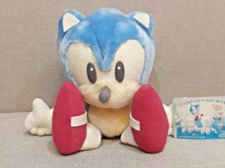 Sonic The Hedgehog Sega1998 Ufo Prize 7 " Plush Doll Japan Classic 1998 W/tag